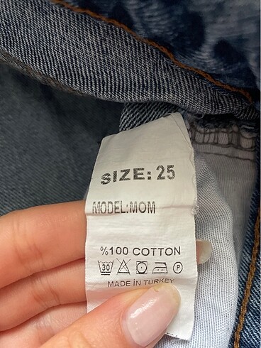 xs Beden mavi Renk Pantolon