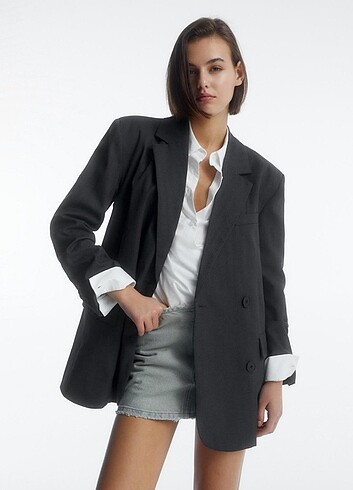 Pull and bear blazer ceket 