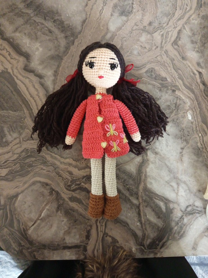 Pembe El Örgüsü Bebek - Görsel 4