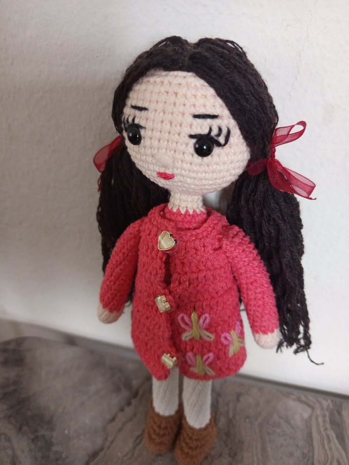 Pembe El Örgüsü Bebek - Görsel 2