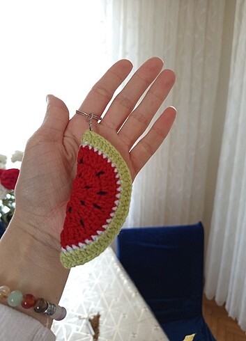 Karpuz ???? dilim anahtarlık  - Görsel 2