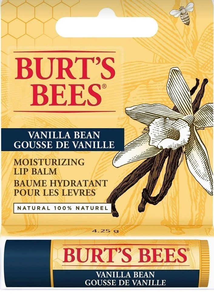 Burt's Bees Vanilyalı Renksiz Dudak Bakım Kremi - Görsel 2