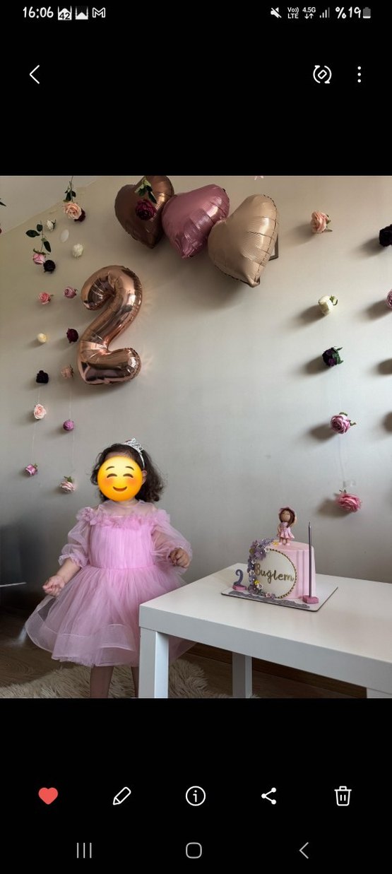 Doğum günü elbisesi - Görsel 2