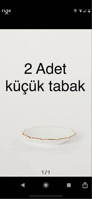 H&M Home mini tabak