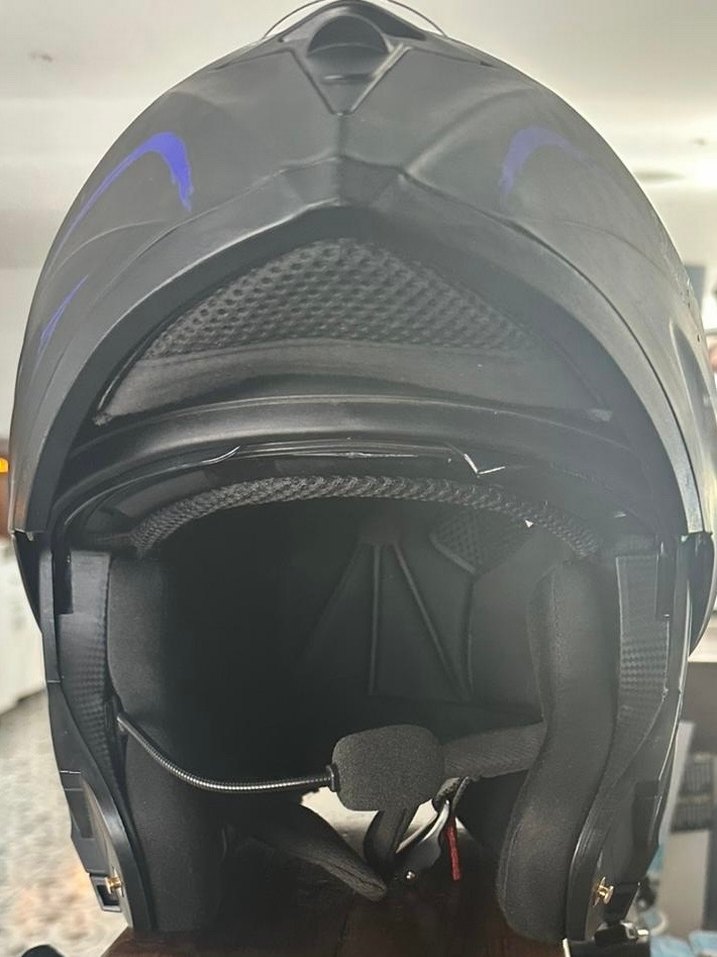 Koyu Mavi LS2 Biker Kask - Görsel 5