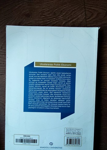 Uluslararası Politik Ekonomi - Anadolu Üniversitesi - Görsel 2