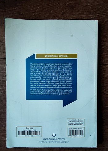 Uluslararası Örgütler - Anadolu Üniversitesi - Görsel 2