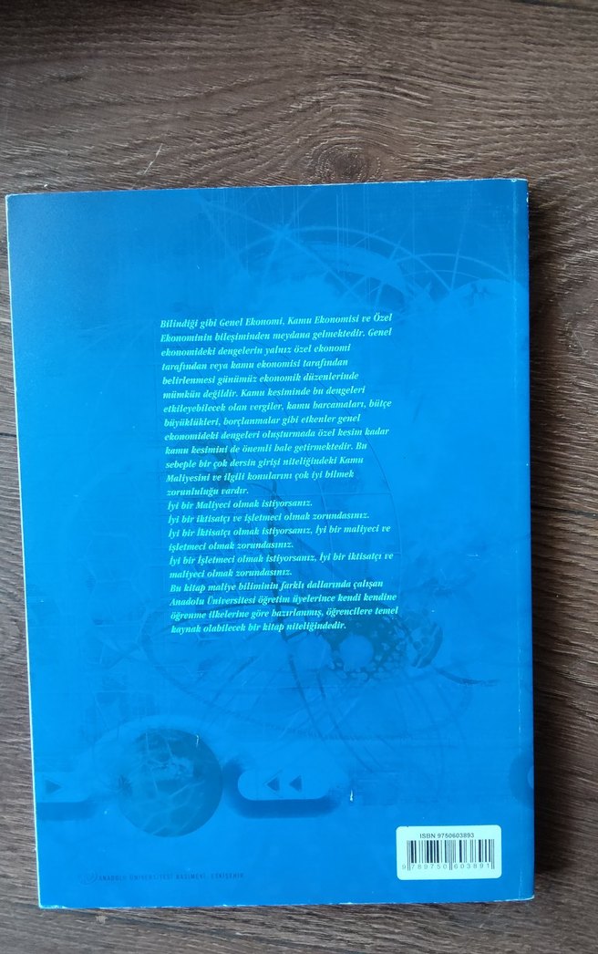 Kamu Maliyesi Kitabı - Görsel 2