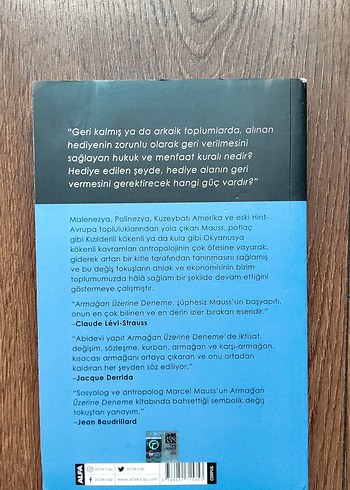 Armağan Üzerine Deneme - Marcel Mauss - Görsel 2