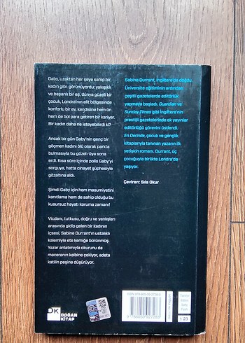 En Derinde - Sabine Durrant - Görsel 2