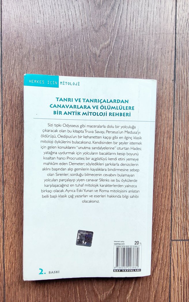 Mitoloji 101 - Eski Yunan ve Roma Mitolojisi Kitabı - Görsel 2