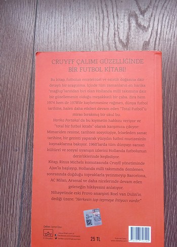 Harika Portakal - Hollanda Futbolu Kitabı