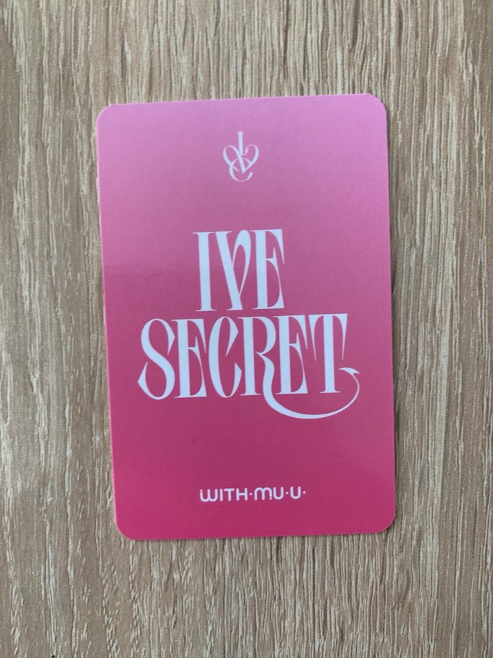 Ive Rei Withmuu Secret Pob - Görsel 2