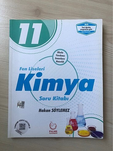 Palme 11. Sınıf Fen Lisesi Kimya Soru Kitabı