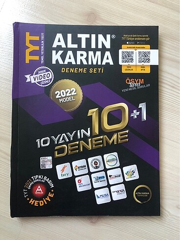 TYT Altın Karma Deneme Seti 8 Deneme