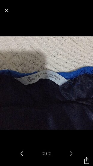 Zara Kadın saten elbise