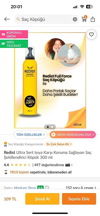 Saç köpüğü - Görsel 2