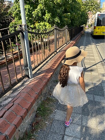 4 Yaş Beden altın Renk Barbie tütü