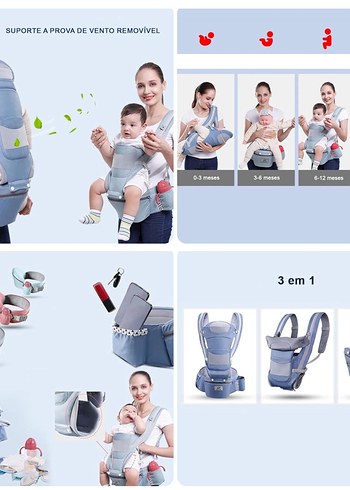 Baby hope premium bebek kanguru - Görsel 9