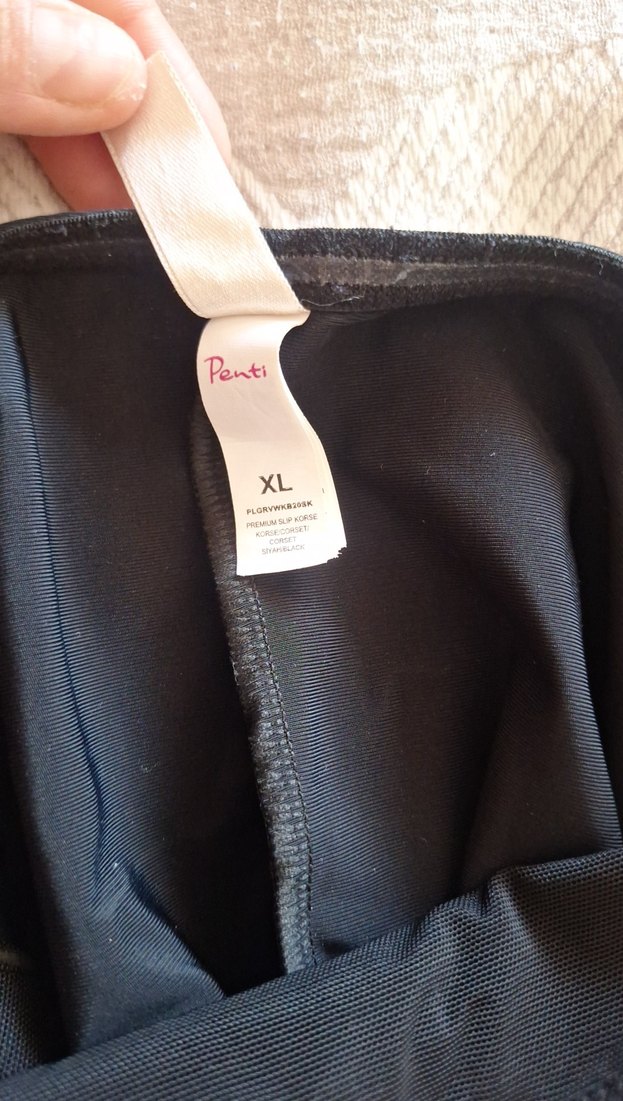 Siyah Kadın Midi Yüksek Bel korse - Görsel 4