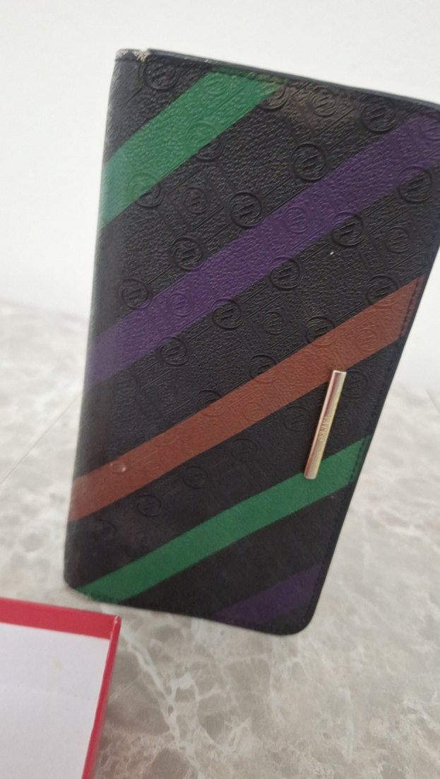 Vakko Çok Renkli Kadın Deri Cüzdan - Görsel 3