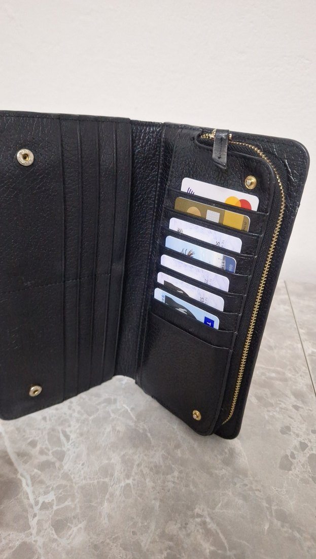 Vakko Çok Renkli Kadın Deri Cüzdan - Görsel 4