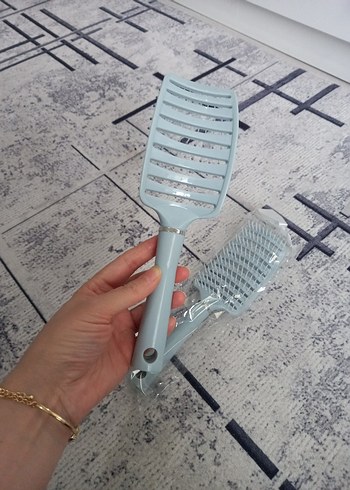 Eklips Hafif Mavi Saç Fırçası 2'li Set