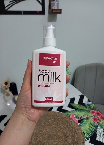  Beden Dermoten Vücut Sütü 10% Üre İçerikli 250 ml