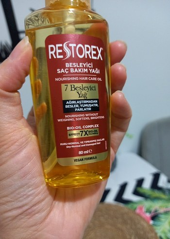  Beden Renk Restorex Besleyici Saç Bakım Yağı 80 ml