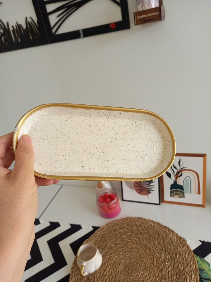 Beyaz Seramik Fincan ve Tabak Seti - Görsel 4