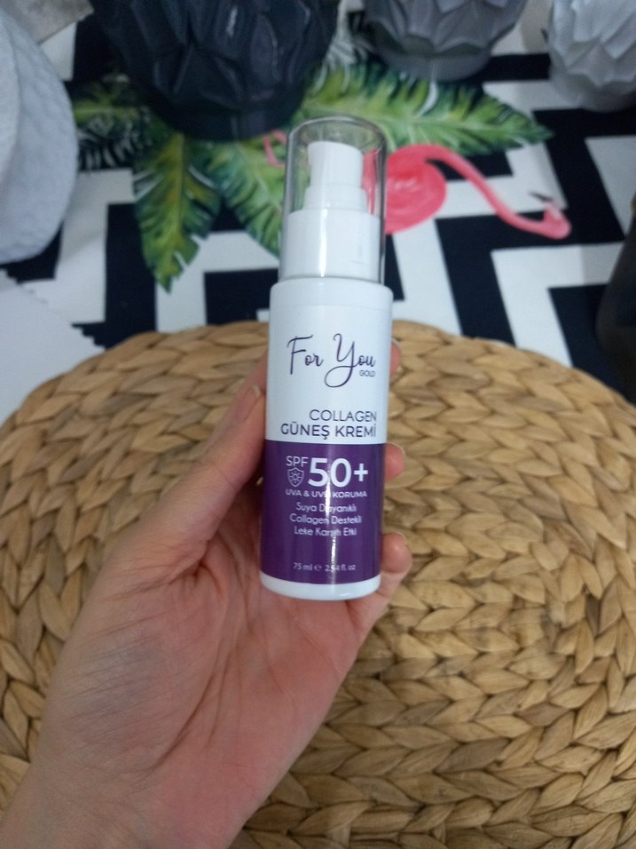 For You Collagen SPF 50+ Güneş Kremi 75 ml - Görsel 2