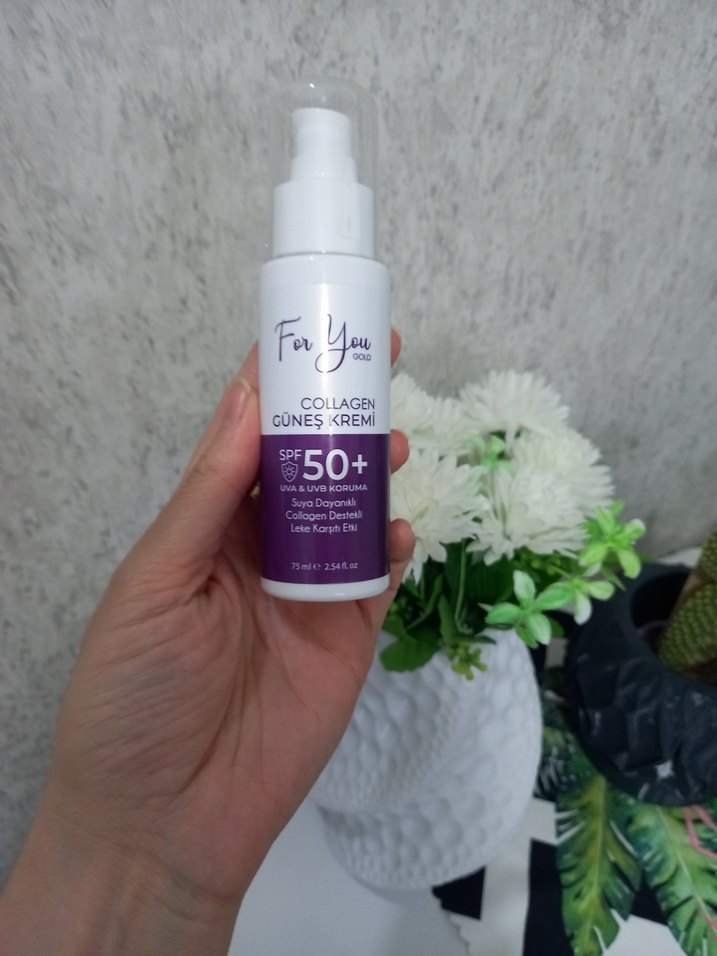 For You Collagen SPF 50+ Güneş Kremi 75 ml - Görsel 3
