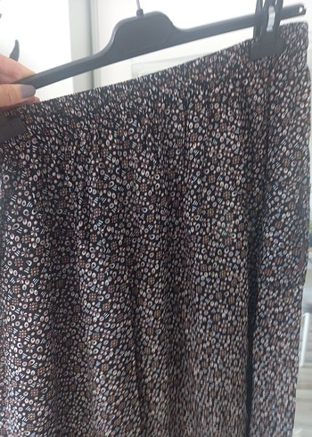 Düğmeli Bohem Midi Hamile Eteği - Görsel 6