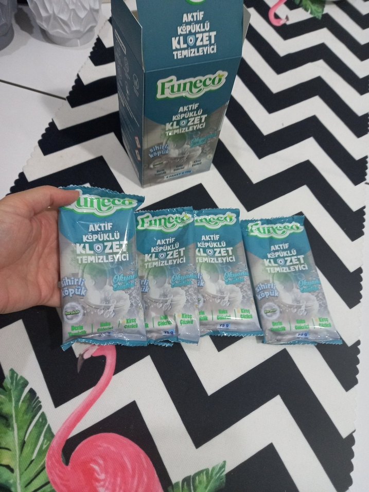 Funeco Aktif Köpüklü Klozet Temizleyici 4'lü Paket - Görsel 4