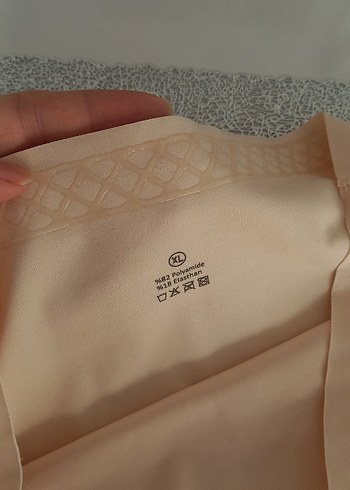 Bej lazer boxer korse - Görsel 6