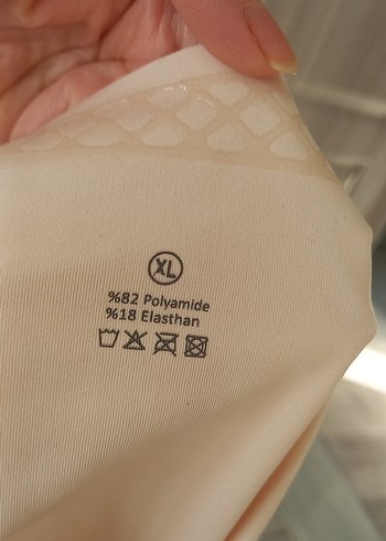 Bej lazer boxer korse - Görsel 8