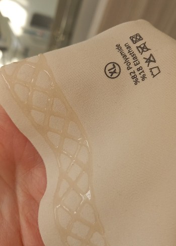 Bej lazer boxer korse - Görsel 7