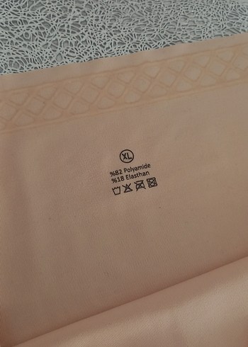 Bej lazer boxer korse - Görsel 5