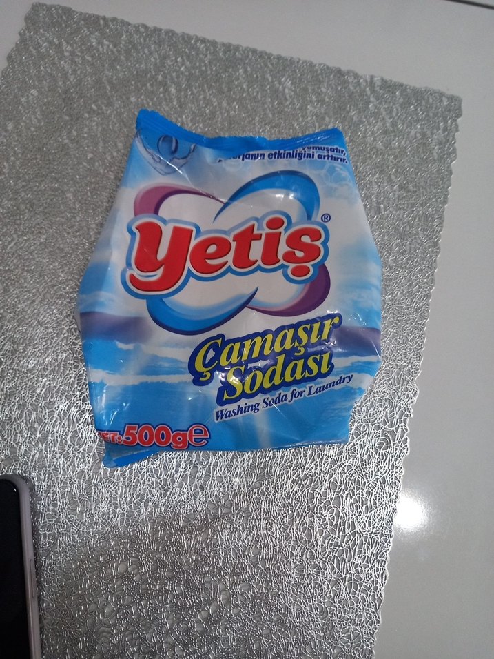 Yetiş Çamaşır Sodası Mavi Toz - Görsel 3