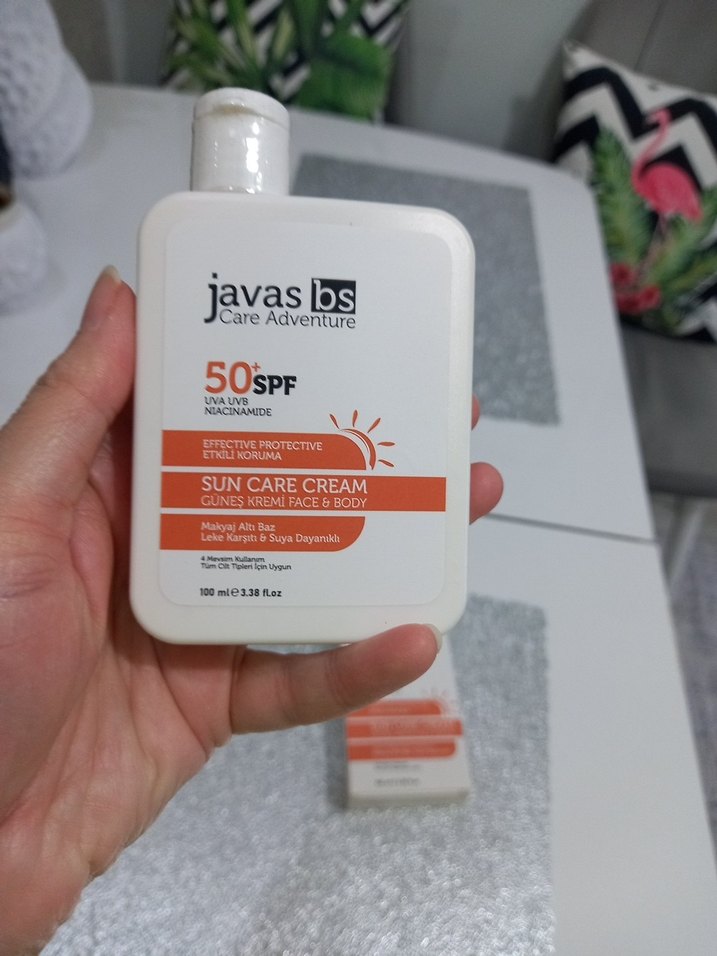Javas BS Güneş Koruyucu Krem SPF 50 - Görsel 3