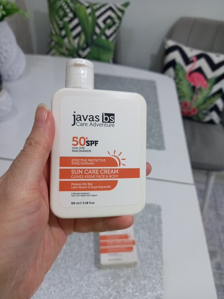 Javas BS Güneş Koruyucu Krem SPF 50 - Görsel 4