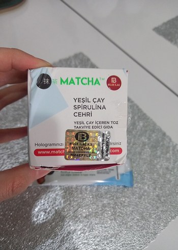 Matcha Yeşil Çay Spirulina Tozu - Görsel 3