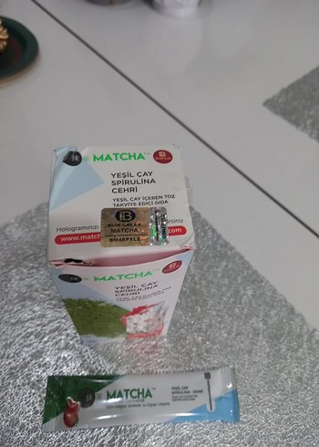 Matcha Yeşil Çay Spirulina Tozu - Görsel 2