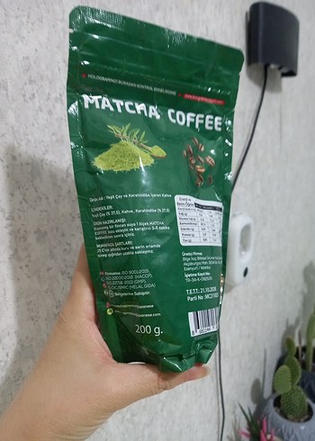 Yeşil Çay Karahindiba Kahvesi 200g - Görsel 3