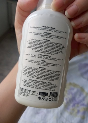 Javasbs Aloe Vera Nemlendirici Jel 200 ml - Görsel 4