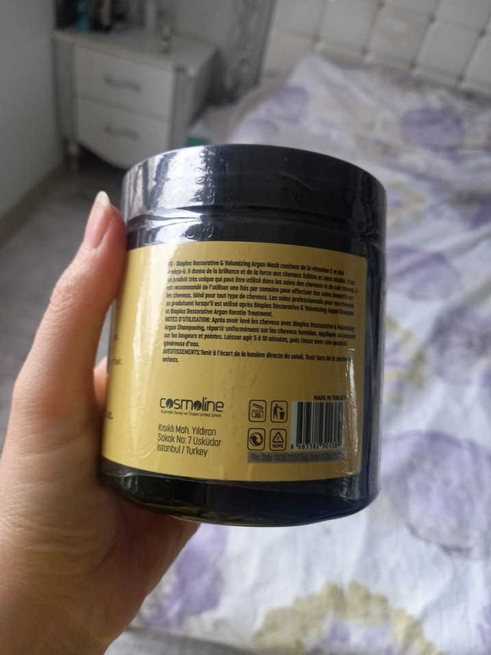 Bioplex Argan Onarıcı Saç Maskesi 500 ml - Görsel 2