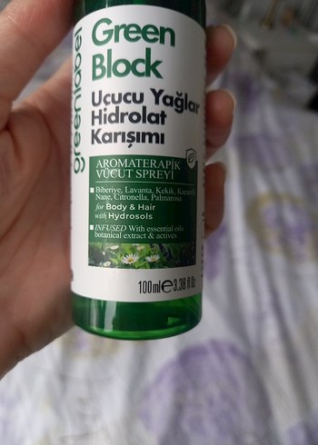 Green Block Uçucu Yağlar Hidrolat Karışımı Sprey 100ml - Görsel 3