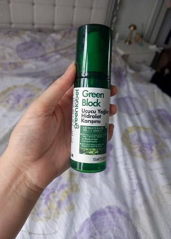 Green Block Uçucu Yağlar Hidrolat Karışımı Sprey 100ml - Görsel 4