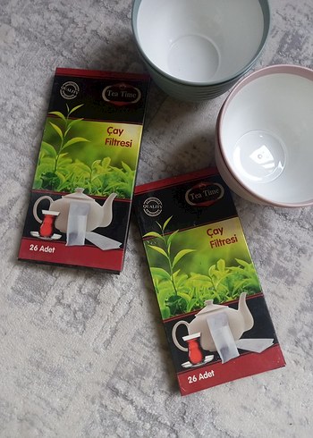Tea Time Çay Filtresi 26 Adet - Görsel 8