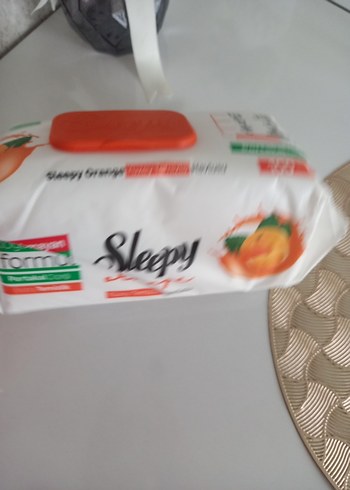 Sleepy Portakal Kokulu Islak Mendil 100'lü - Görsel 6